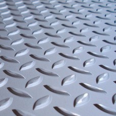 Лист нержавеющий рифленый г/к чечевица 06ХН28МДТ 2,5 мм ГОСТ 8568-77