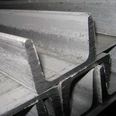 Швеллер нержавеющий г/к с уклоном внутренних граней полок AISI 316L UPN 50 (UNP) 50х25х5х6 мм DIN 1026-1 / EN 10279