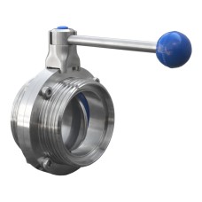 Затвор нержавеющий дисковый поворотный запорный фланцевый ДУ 80 Ру 25 Арма-Пром ЗПД-САЗ